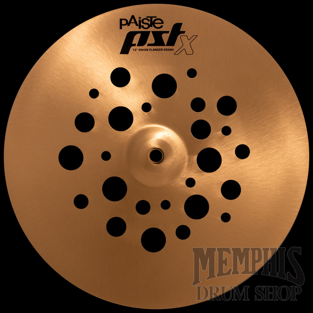 Paiste 12" PST X Swiss Flanger Crash Cymbal