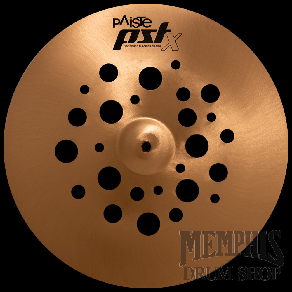 Paiste 16" PST X Swiss Flanger Crash Cymbal