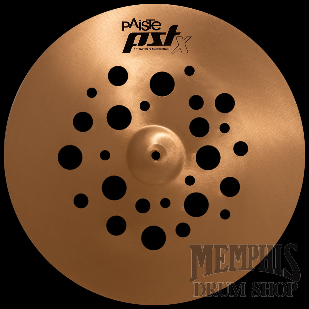 Paiste 18" PST X Swiss Flanger Crash Cymbal
