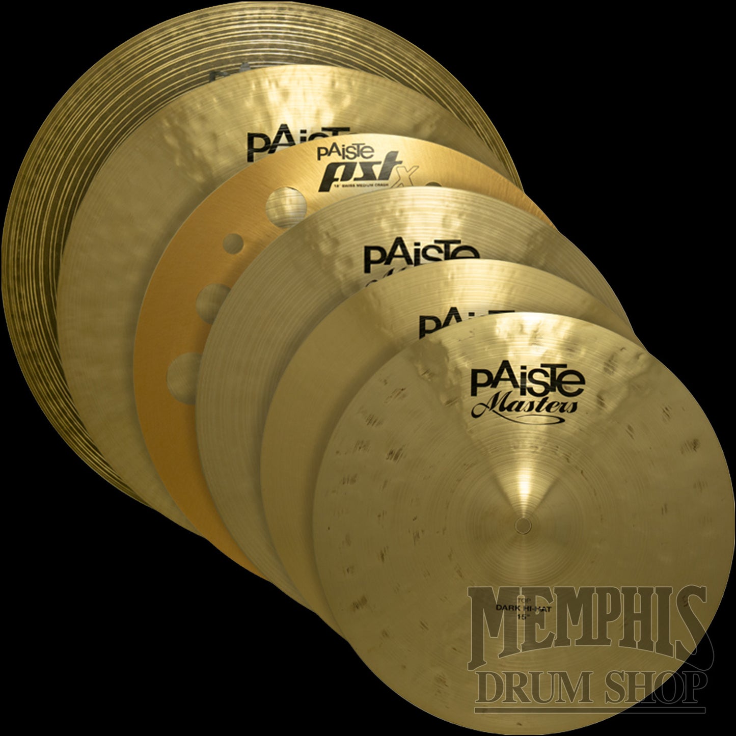 Paiste Masters Dry/Dark Cymbal Set