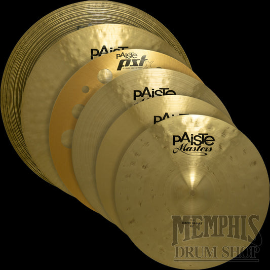 Paiste Masters Dry/Dark Cymbal Set