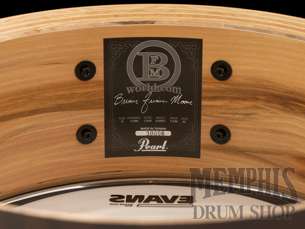 Pearl 14x5.5 Brian Frasier Moore Signature Maple/Gum Snare Drum