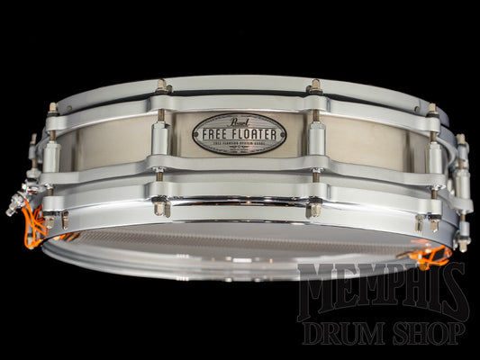 Pearl 14x3.5 Free Floating Stainless Steel Snare Drum