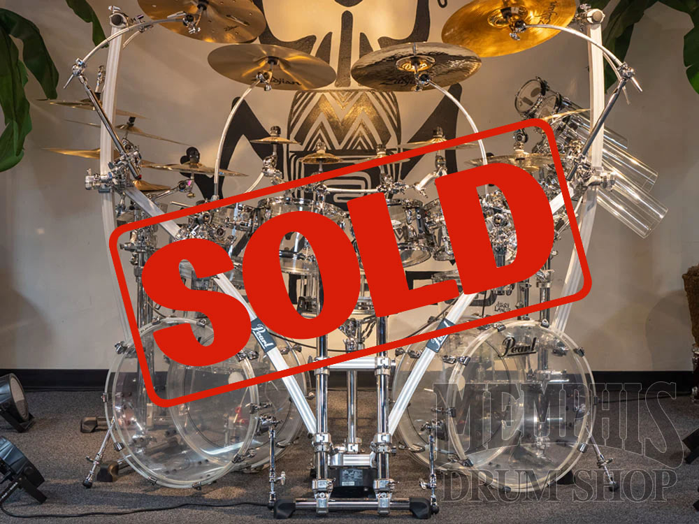 Pearl Memphis Monster Crystal Beat Drum Set SOLD
