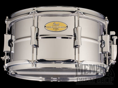 Pearl 13x7.0 Primal Snare Collective Steel Snare Drum