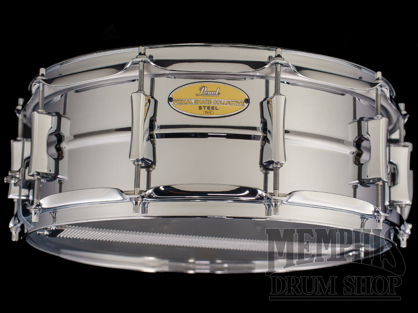 Pearl 14x5.5 Primal Snare Collective Steel Snare Drum