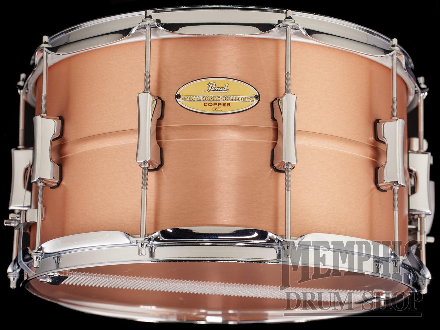 Pearl 14x8 Primal Snare Collective Copper Snare Drum