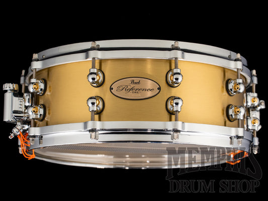 Pearl 14x5 Reference One Series Brass Snare Drum