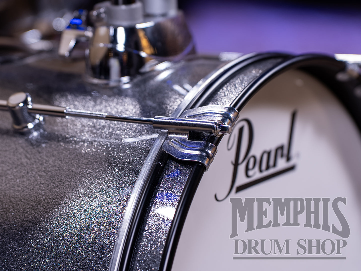 Pearl Roadshow Jr. Drum Set - Grindstone Sparkle 16/8/10/13/12