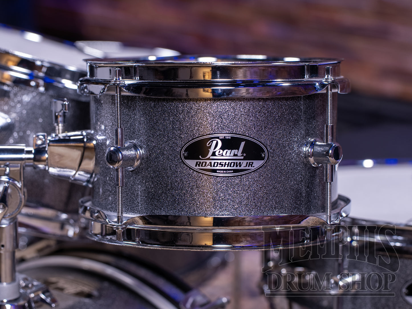 Pearl Roadshow Jr. Drum Set - Grindstone Sparkle 16/8/10/13/12