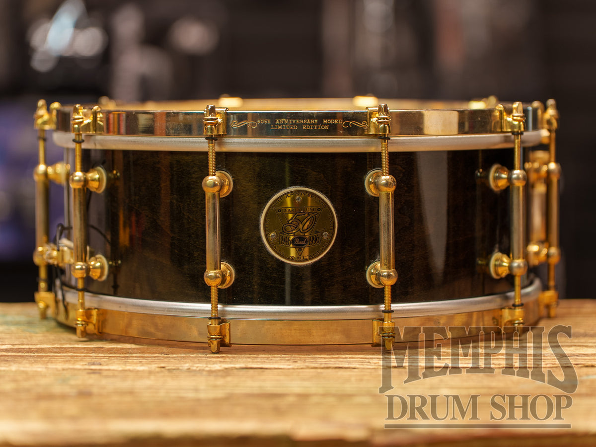 Used 1996 14x5.5 Pearl 50th Anniversary Snare Drum