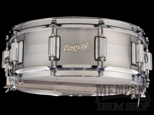 Rogers 14x5 Dyna-Sonic 7-Line Aluminum Snare Drum