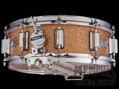 Rogers 14x5 Dyna-Sonic Snare Drum with Beavertail Lugs - Champagne Sparkle