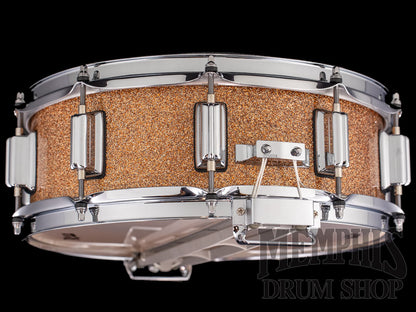 Rogers 14x5 Dyna-Sonic Snare Drum with Beavertail Lugs - Champagne Sparkle