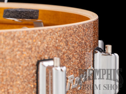 Rogers 14x5 Dyna-Sonic Snare Drum with Beavertail Lugs - Champagne Sparkle