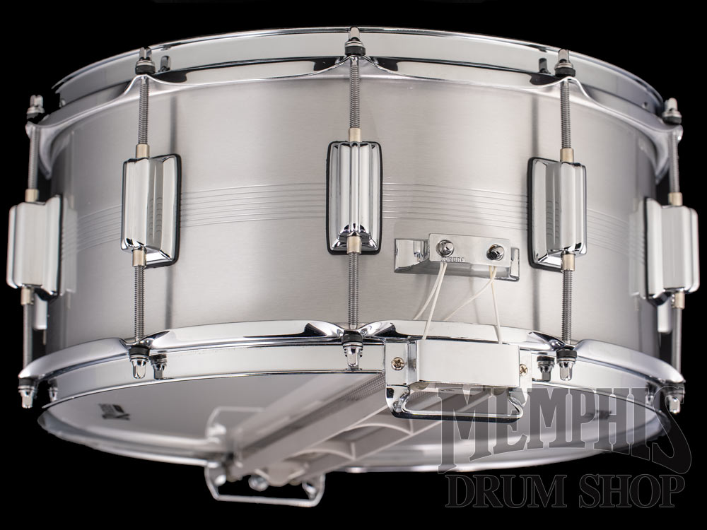 Rogers 14x6.5 Dyna-Sonic 7-Line Aluminum Snare Drum