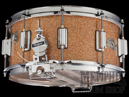 Rogers 14x6.5 Dyna-Sonic Snare Drum with Beavertail Lugs - Champagne Sparkle