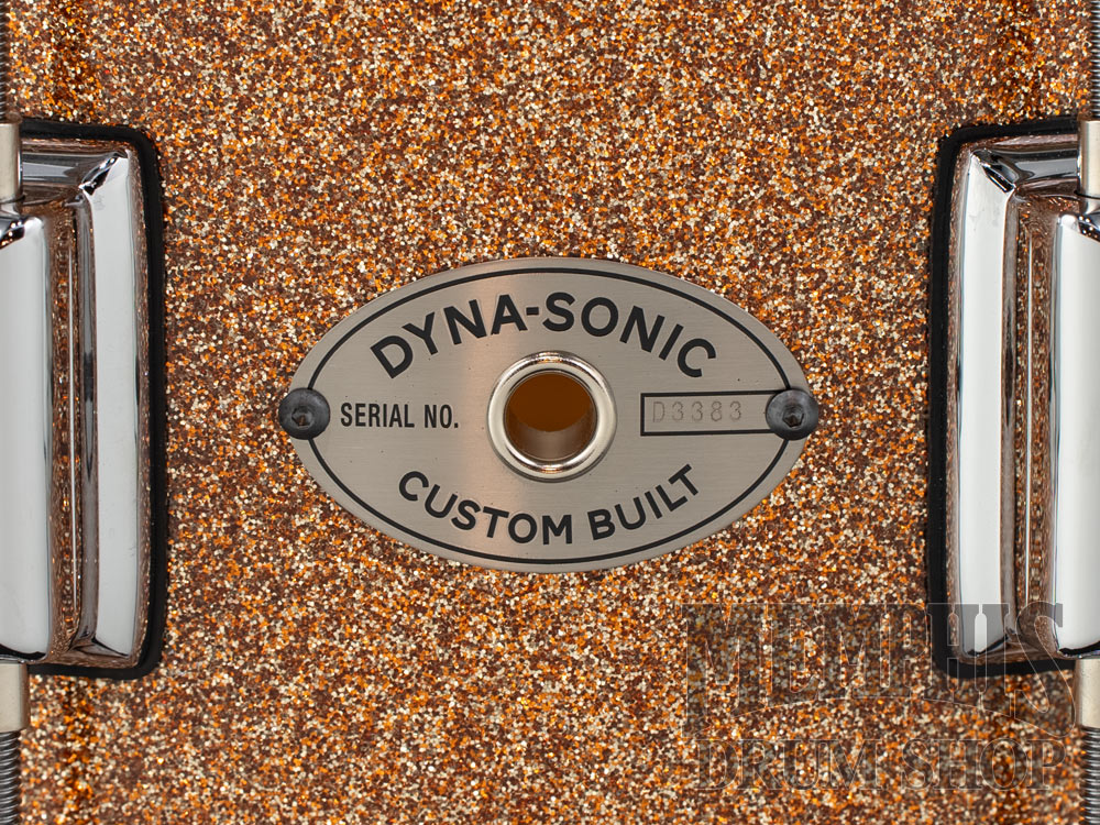 Rogers 14x6.5 Dyna-Sonic Snare Drum with Beavertail Lugs - Champagne Sparkle