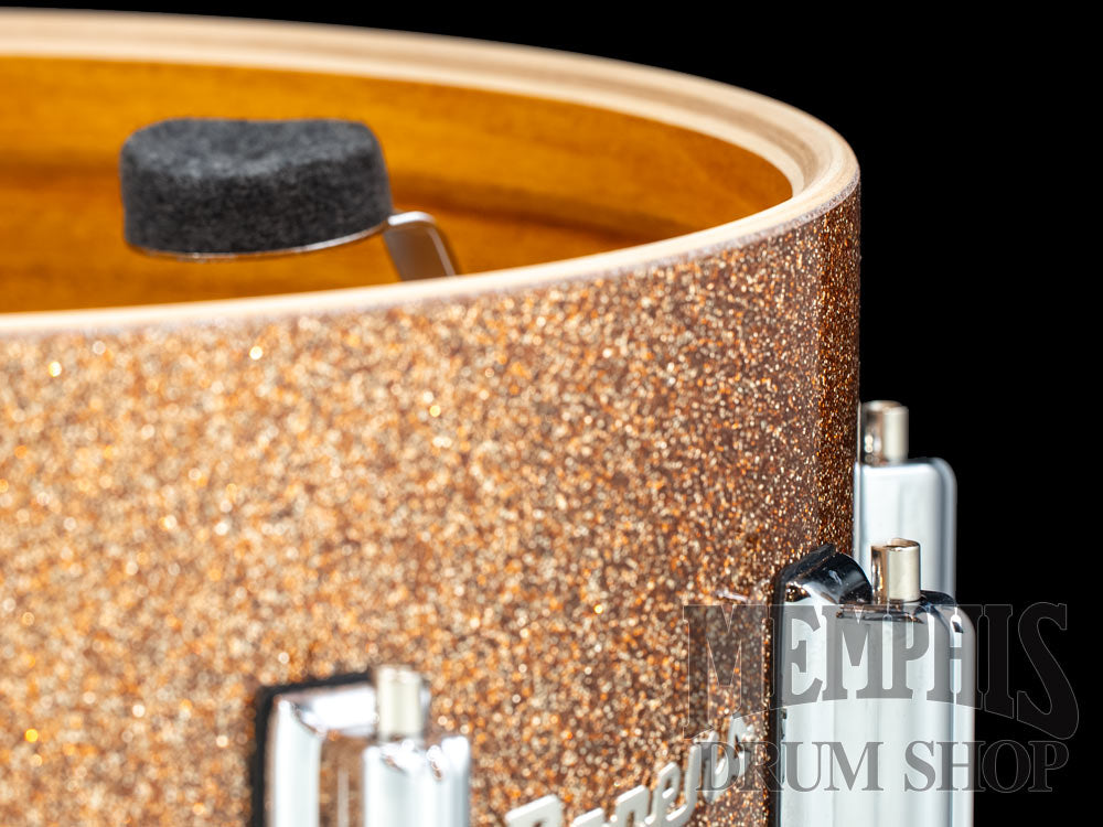 Rogers 14x6.5 Dyna-Sonic Snare Drum with Beavertail Lugs - Champagne Sparkle