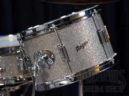 Vintage Rogers 60s Tower Drum Set 20/12/14/14 - Silver Sparkle Pearl