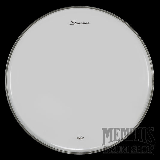 Slingerland Logo Remo Ambassador Clear Drumhead 13"
