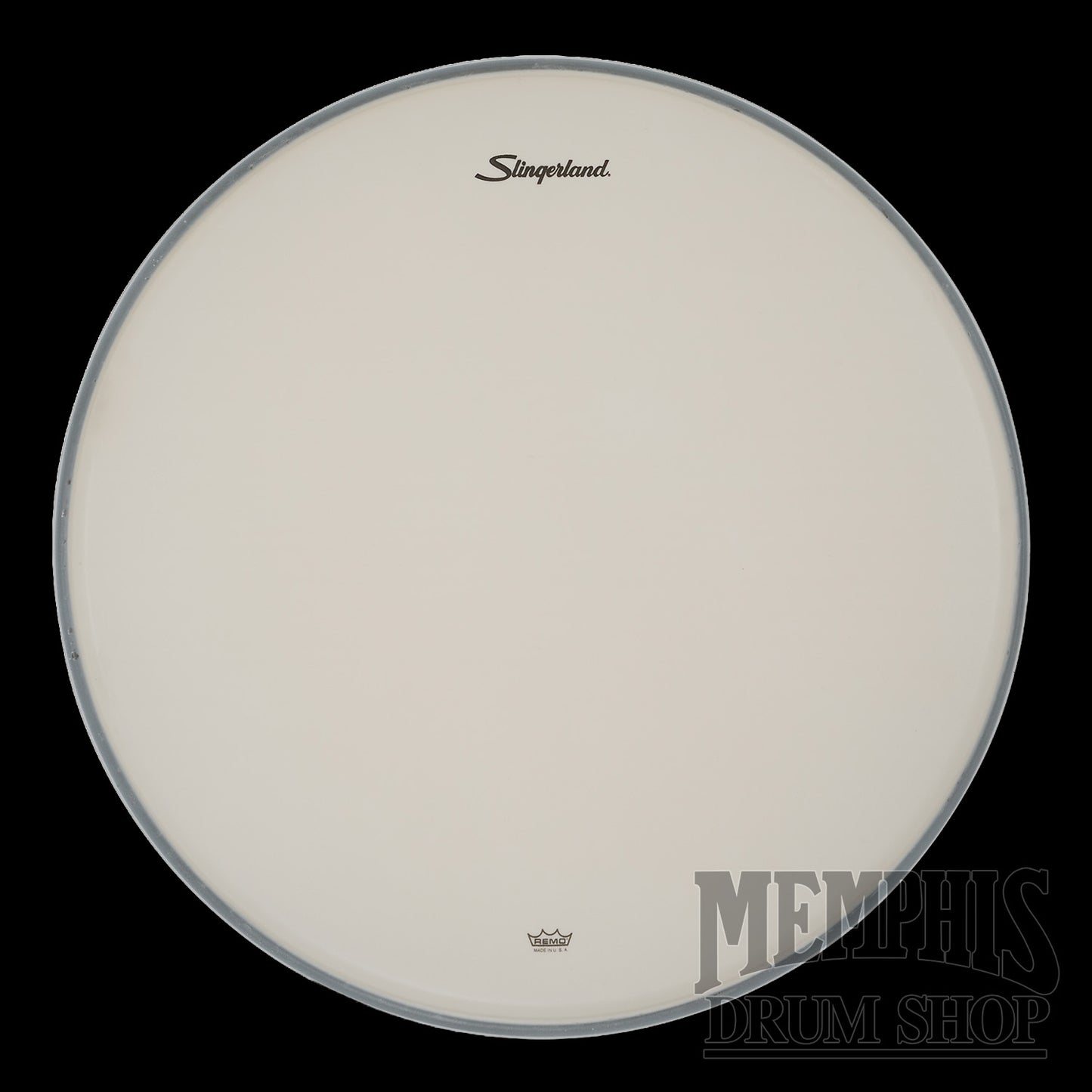 Slingerland Logo Remo Ambassador Coated Drumhead 18"