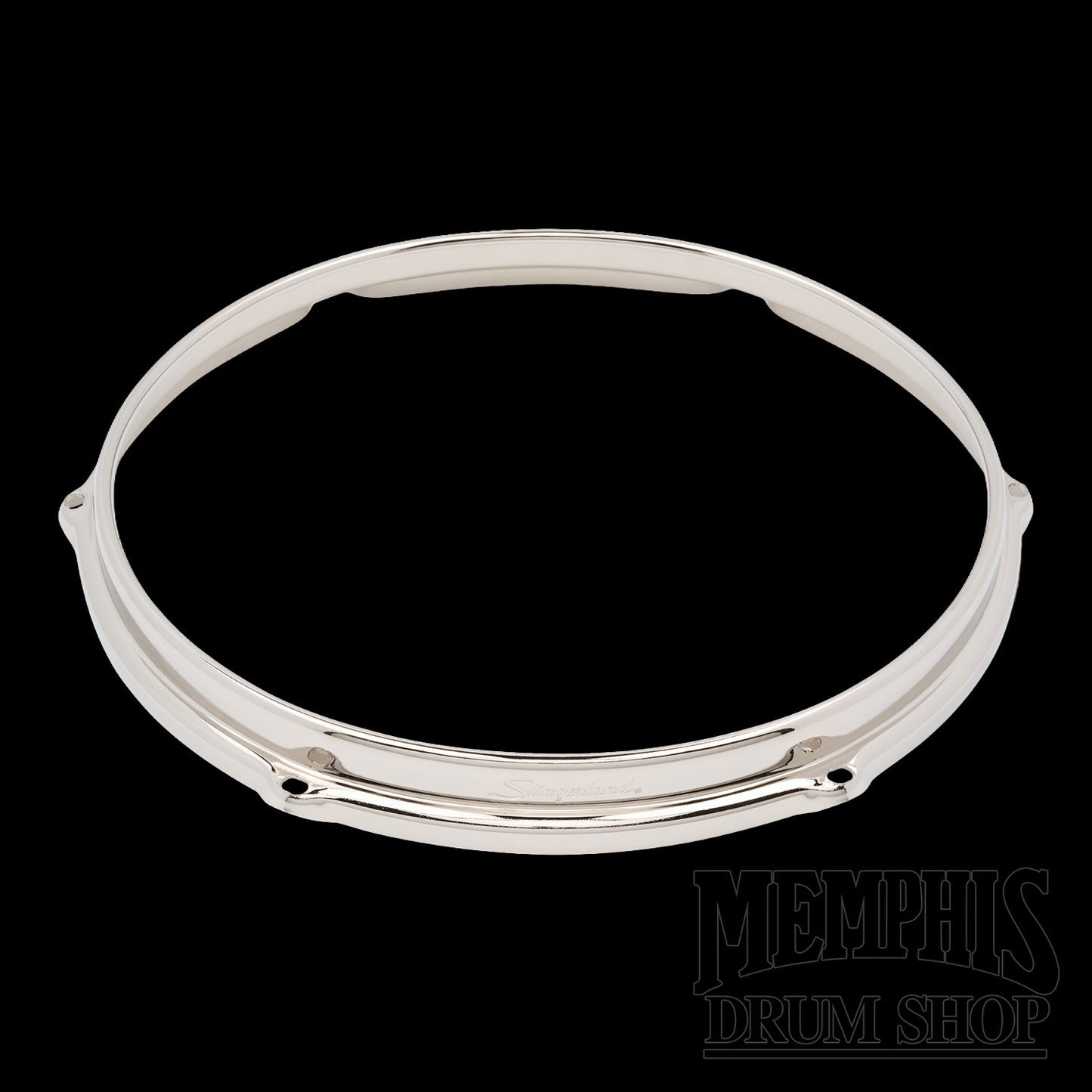 Slingerland 12" 6-Lug Stick Saver Hoop - Nickel Over Steel