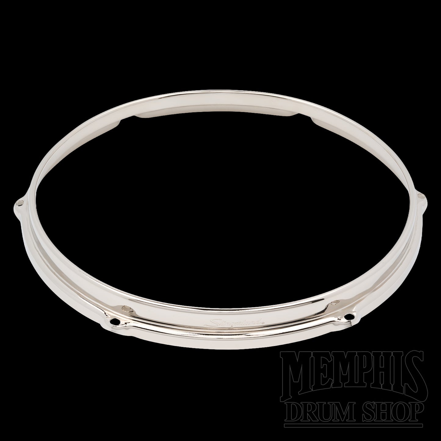 Slingerland 13" 6-Lug Stick Saver Hoop - Nickel Over Steel