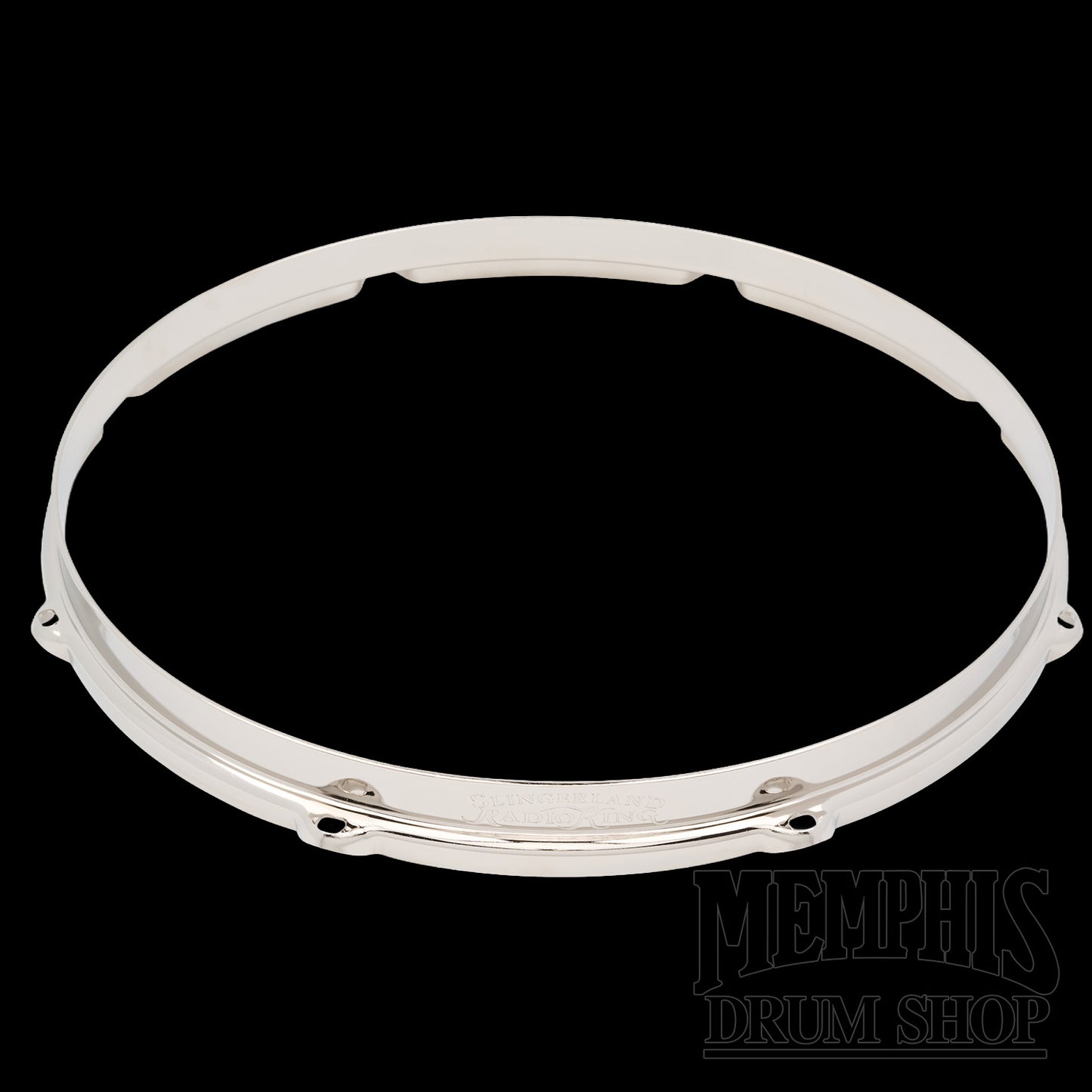 Slingerland 14" 8-Lug Stick Chopper Batter Side Hoop - Nickel Over Steel