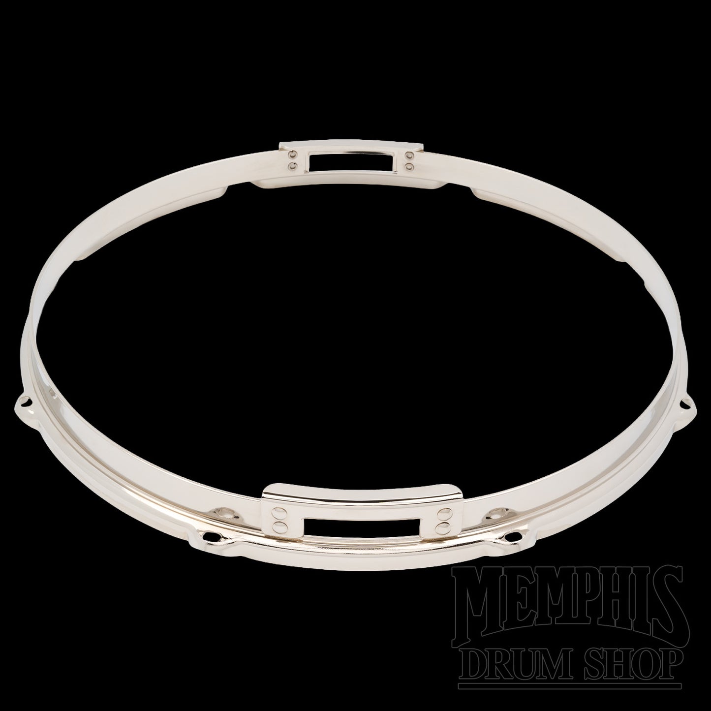 Slingerland 14" 8-Lug Stick Chopper Snare Side Hoop - Nickel Over Brass