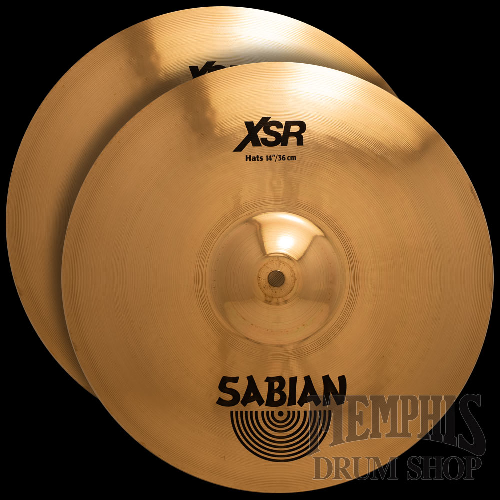 Sabian 14" XSR Hi-Hats - Brilliant
