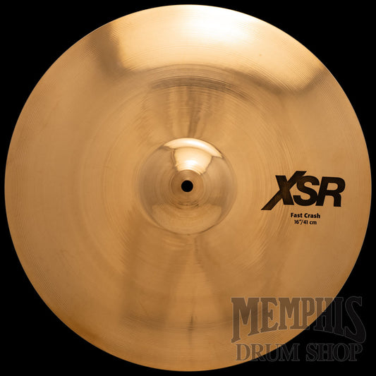 Sabian 16" XSR Fast Crash Cymbal - Brilliant