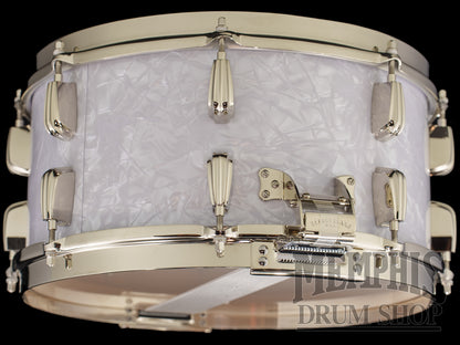 Slingerland 14x7 Radio King Solid Maple Snare Drum - White Marine Pearl