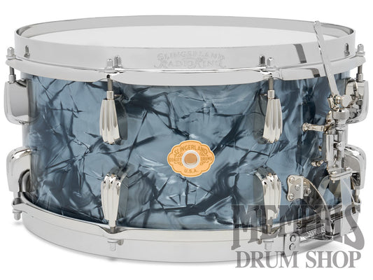 Slingerland 14x7 Limited Edition Radio King Snare Drum - Black Diamond Pearl