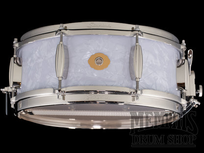 Slingerland 14x5.5 Radio King Artist Snare Drum - White Marine Pearl