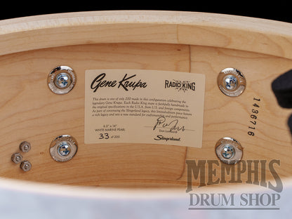 Slingerland 14x6.5 Gene Krupa Signature Radio King Snare Drum