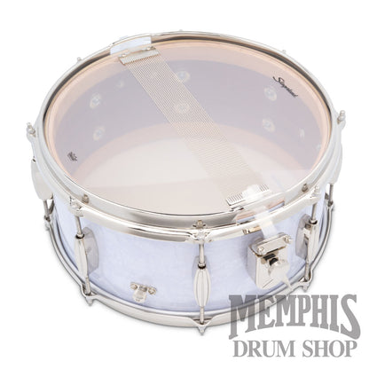 Slingerland 14x6.5 Radio King Artist Snare Drum - White Marine Pearl
