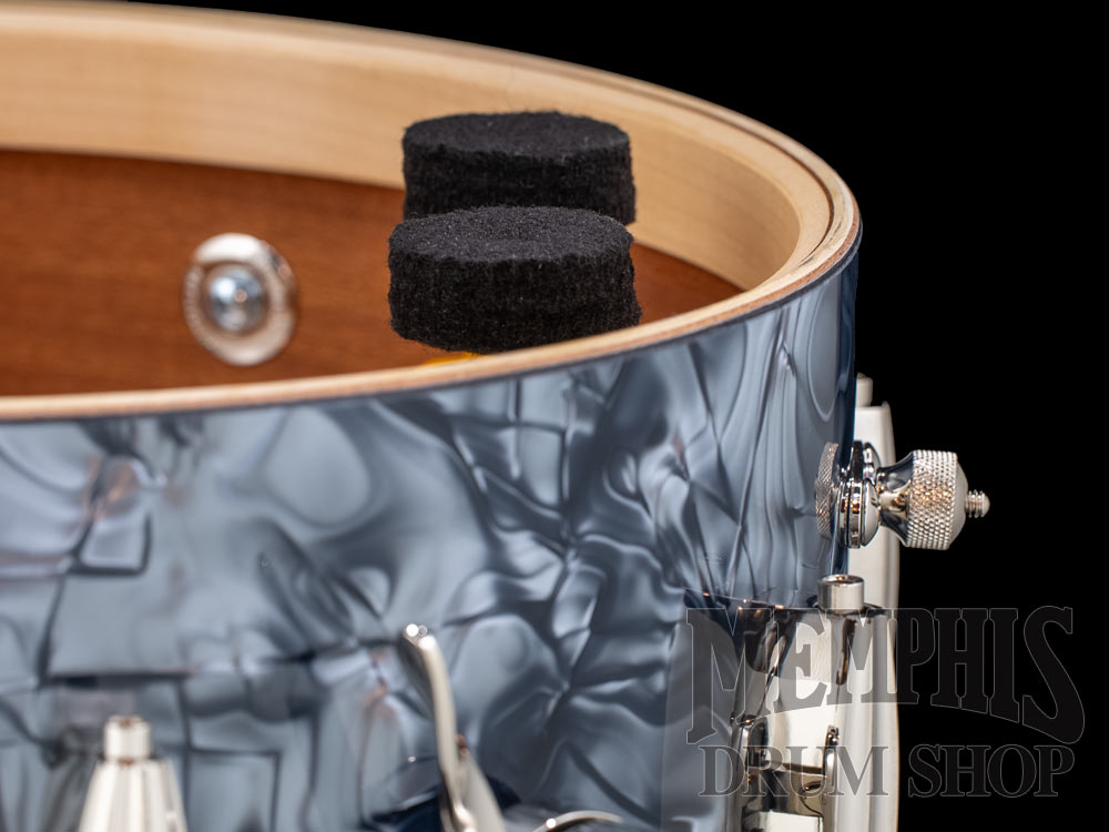 Slingerland 14x6.5 Radio King Artist Snare Drum - Black Diamond Pearl