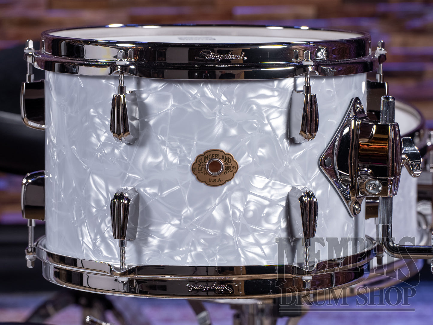 Slingerland Radio King Outfit 20/12/14 - White Marine Pearl