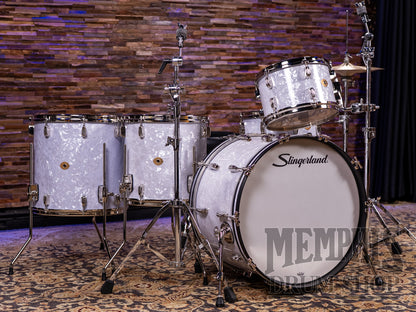 Slingerland Radio King Outfit 22/12/14/16 - White Marine Pearl