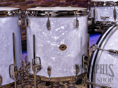 Slingerland Radio King Outfit 22/12/14/16 - White Marine Pearl