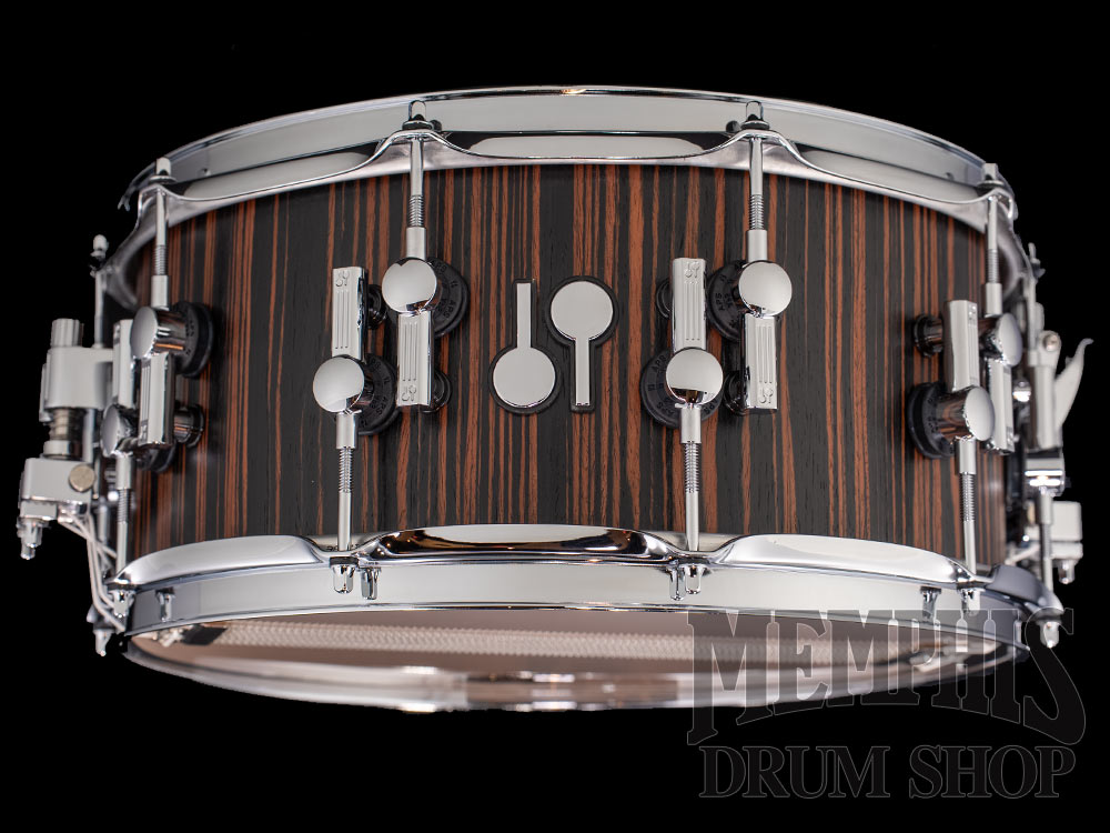Sonor 14x6.5 SQ2 Series Medium Beech Snare Drum - Ebony Semi Gloss