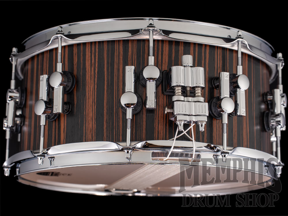 Sonor 14x6.5 SQ2 Series Medium Beech Snare Drum - Ebony Semi Gloss