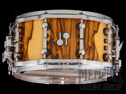 Sonor 14x7 SQ2 Series Heavy Beech Snare Drum with Die-Cast Hoops - African Marble Semi Gloss