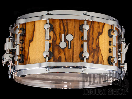 Sonor 14x7 SQ2 Series Heavy Beech Snare Drum with Die-Cast Hoops - African Marble Semi Gloss