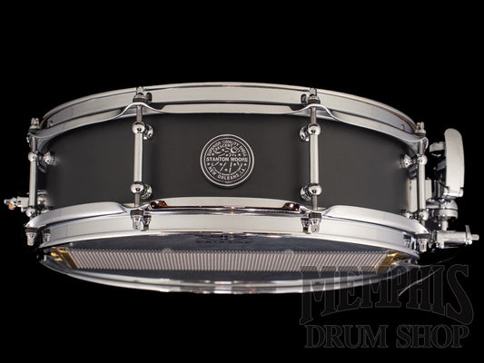 Stanton Moore Drum Company 14x4.5 Spirit of New Orleans Carbon Steel Snare Drum - Matte Black