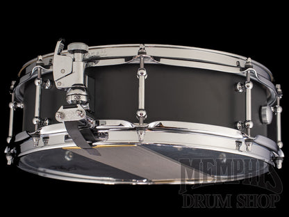 Stanton Moore Drum Company 14x4.5 Spirit of New Orleans Carbon Steel Snare Drum - Matte Black