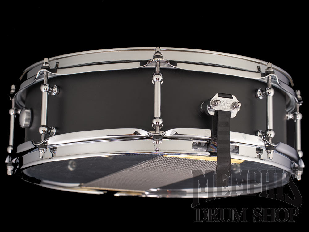 Stanton Moore Drum Company 14x4.5 Spirit of New Orleans Carbon Steel Snare Drum - Matte Black