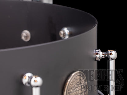 Stanton Moore Drum Company 14x4.5 Spirit of New Orleans Titanium Snare Drum - Matte Black