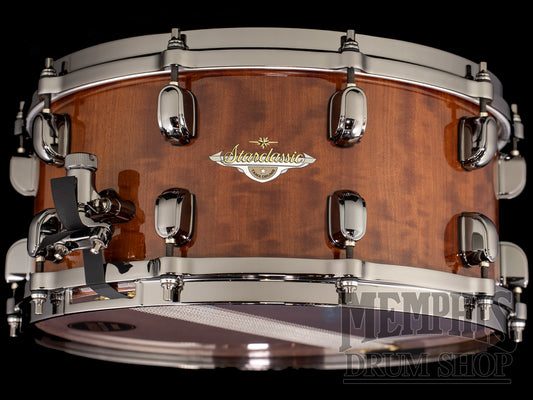 Tama 14x6.5 Starclassic Bubinga Snare Drum - Figured African Cherry Gloss